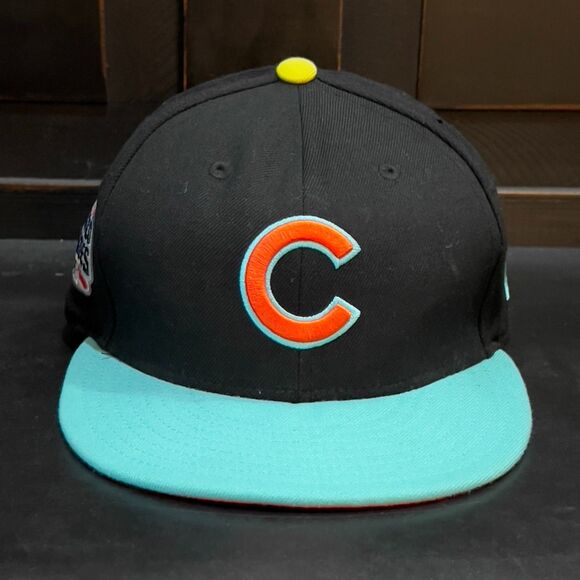 New Era Other - Chicago Cubs 2016 World Series New Era 59Fifty Fitted Hat Black Mint Size 7 1/2